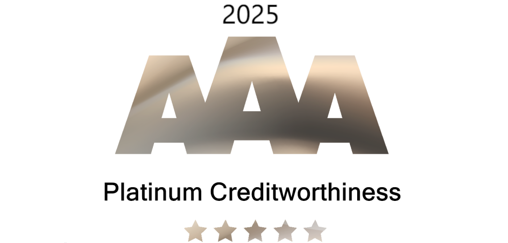 TRAC again among the holders of the Platinum AAA Creditworthiness Certificate
